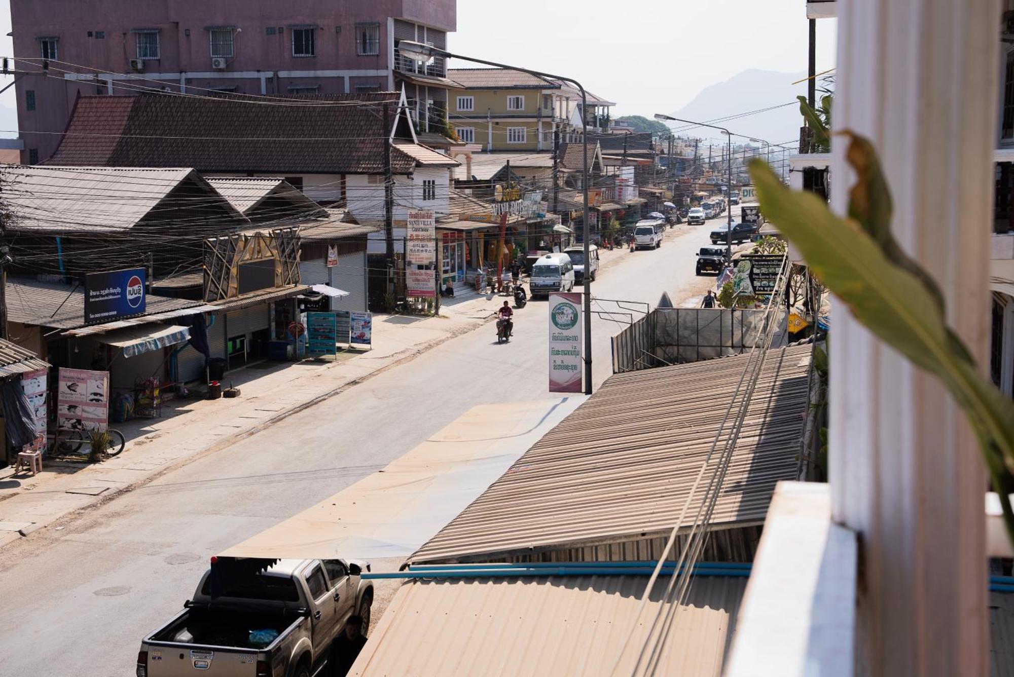 Vang Vieng Green Hotel Bagian luar foto